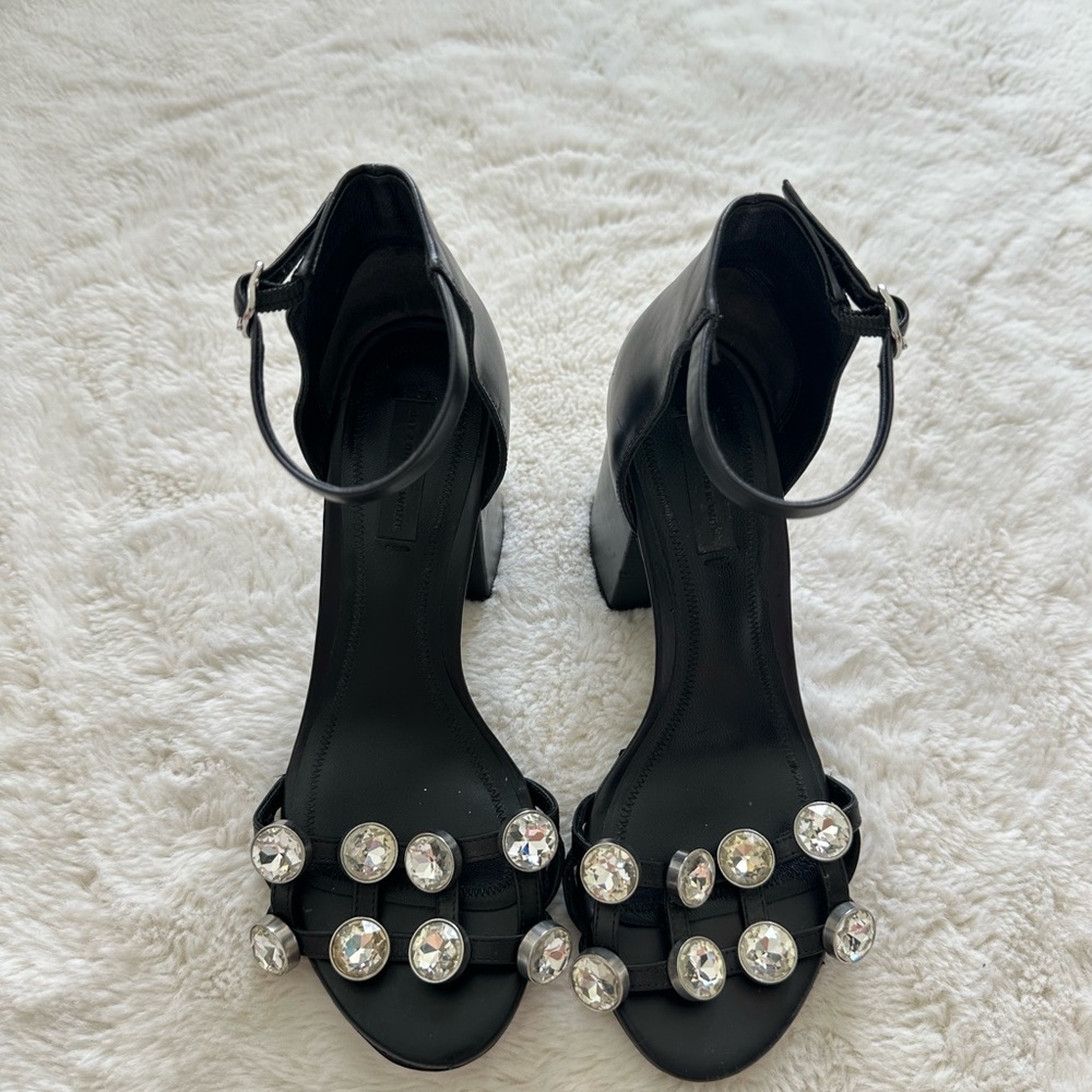 Alexander Wang women sandals with crystals size 36,5 US Authentic